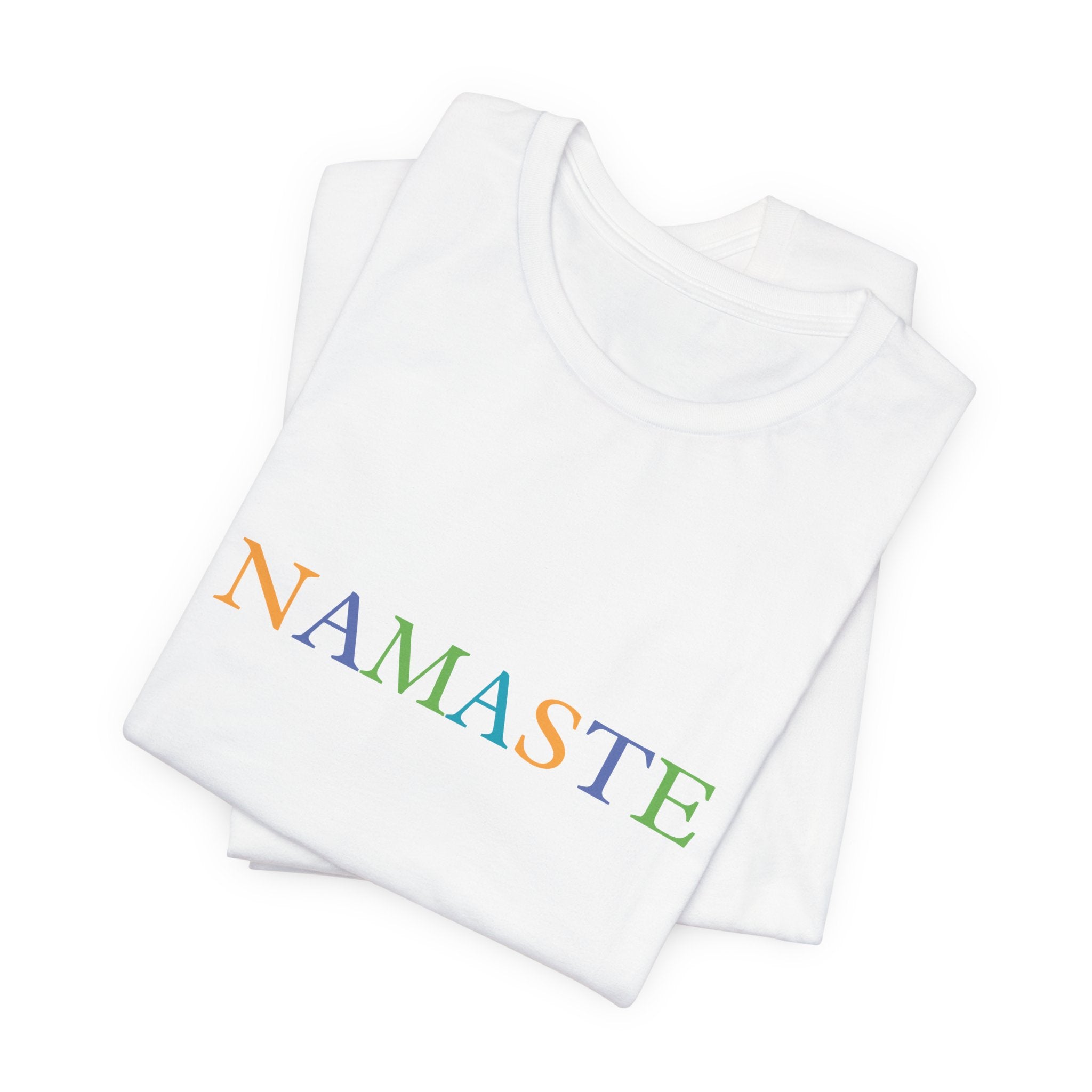 Tramunquiero NAMASTE Unisex T-Shirt with Crew Neckline
