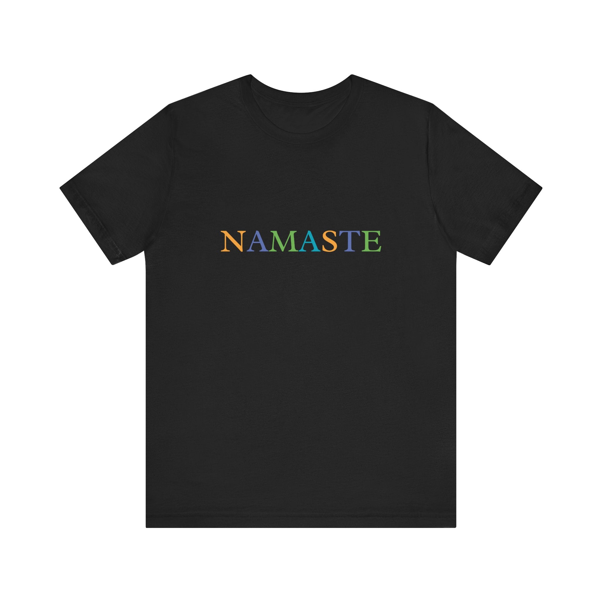 Tramunquiero NAMASTE Unisex T-Shirt with Crew Neckline