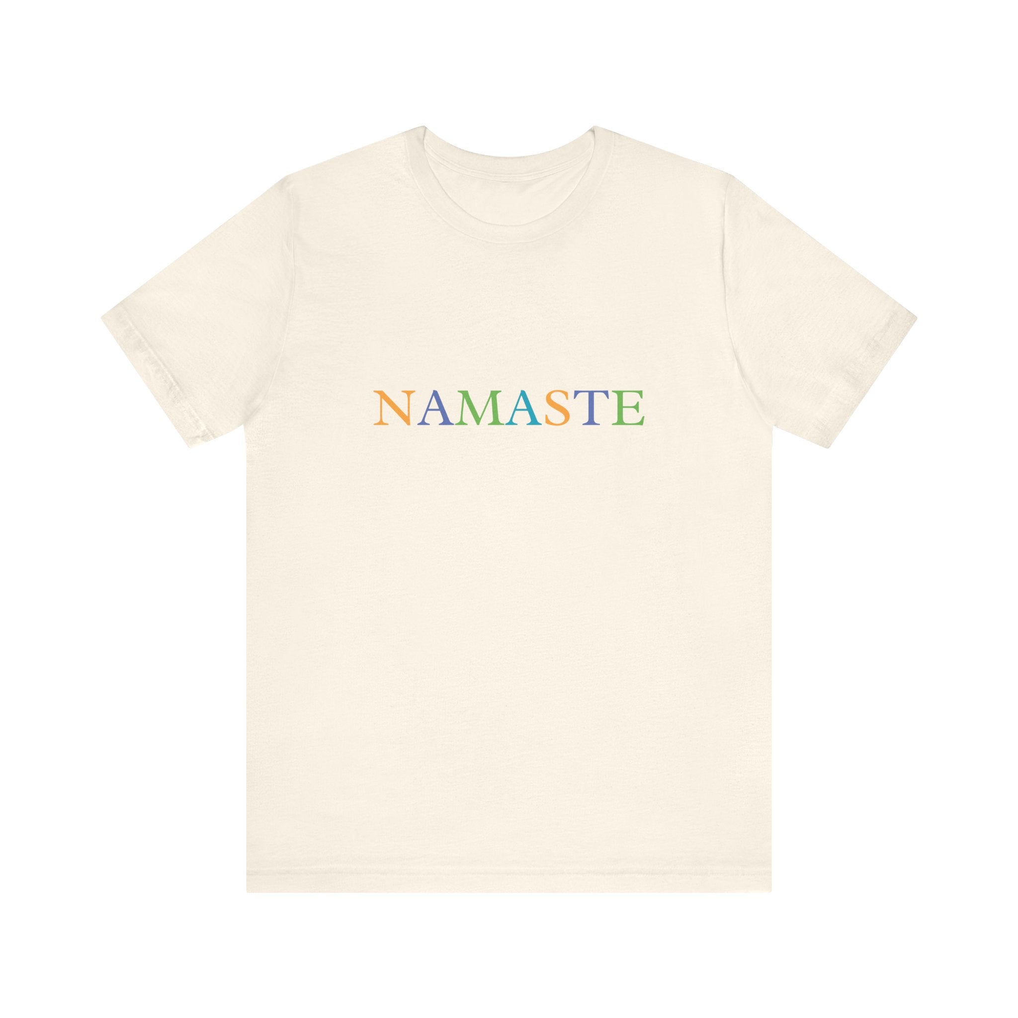 Tramunquiero NAMASTE Unisex T-Shirt with Crew Neckline