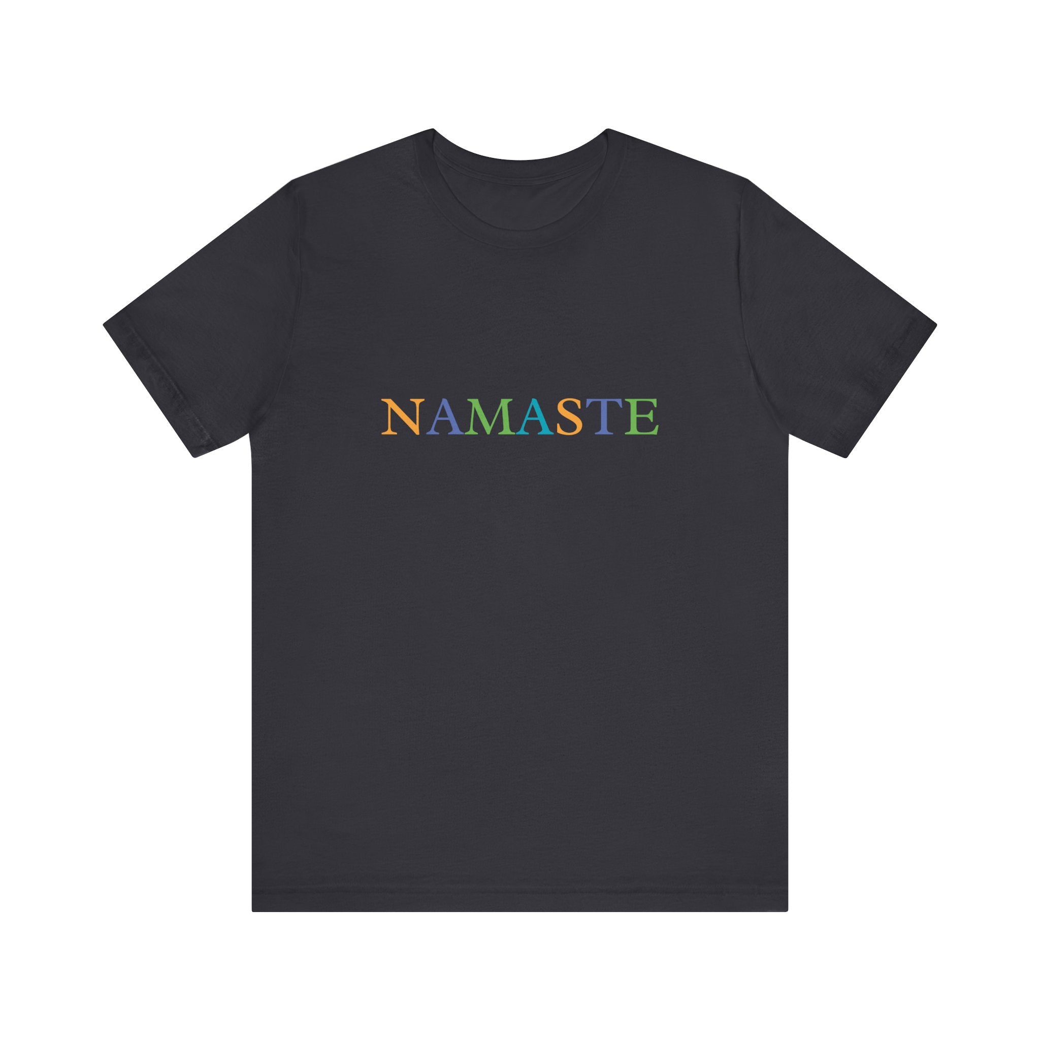 Tramunquiero NAMASTE Unisex T-Shirt with Crew Neckline